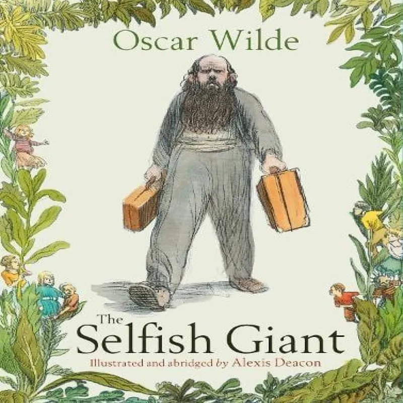 Oscar Wilde Selfish Giant Paperback Book Multicolor