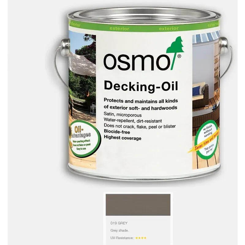 Decking Oil - Grey - 750ml - Osmo