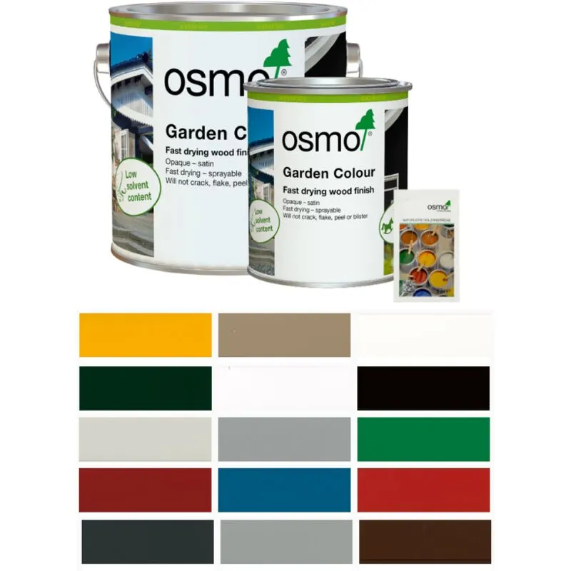 Osmo Garden Colour Satin - Brown Red (Ral 3011) - 2.5L