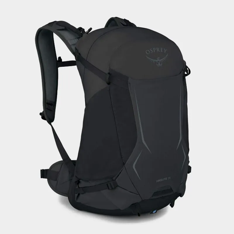 Osprey Hikelite 26 / Raven Black / 26 Litres - Size: 26 Litres