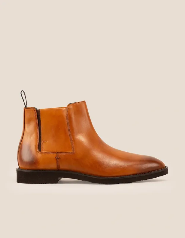 Oswin Hyde Men's Christopher Tan - Brown - Size: 7
