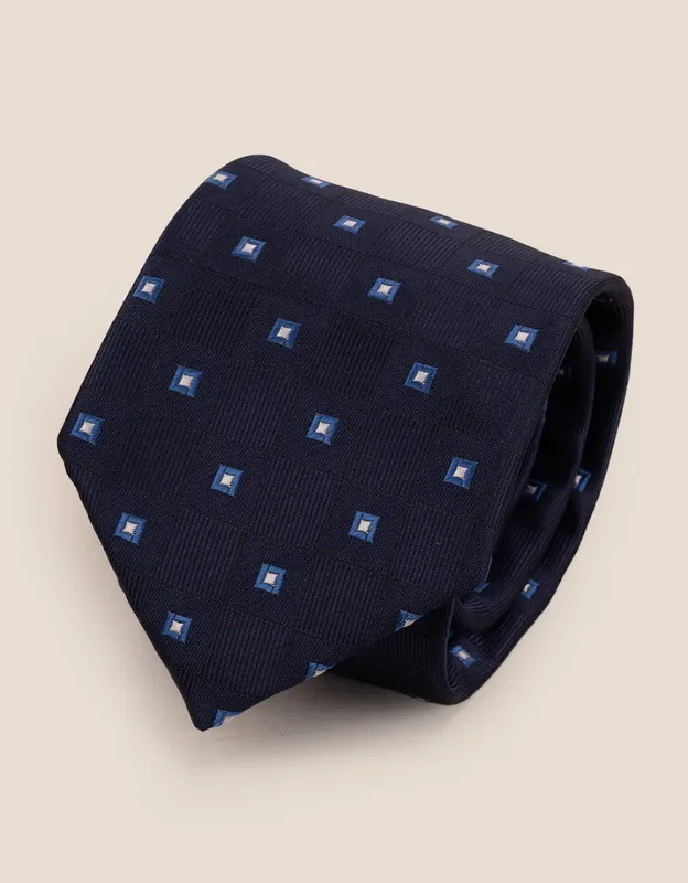 Oswin Hyde Men's Multi Square Navy