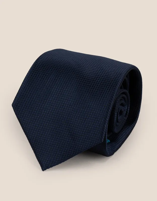 Oswin Hyde Men's Navy Texture