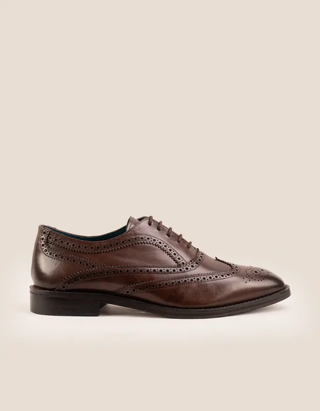 Oswin Hyde Men's Stokes Brown - Size: 7