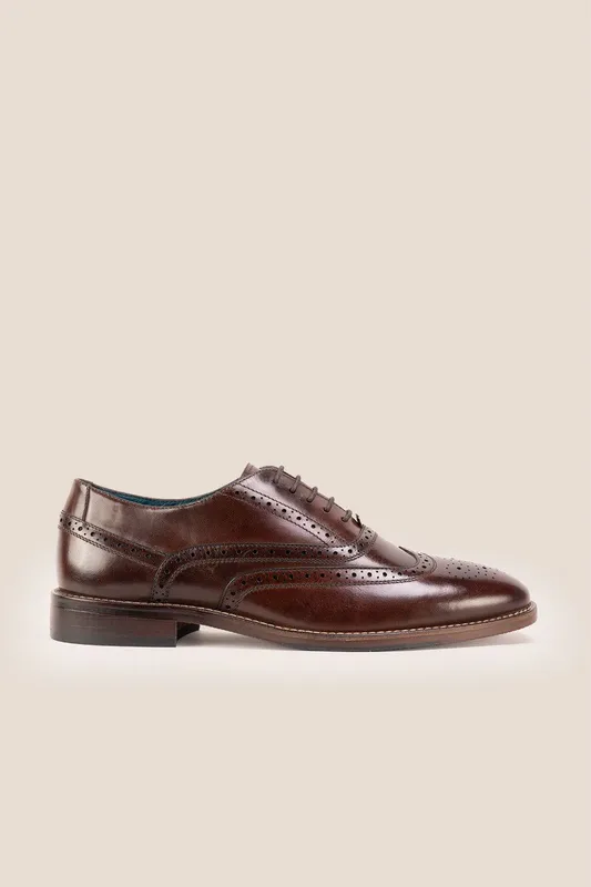 Oswin Hyde Men's Winston Brown - Size: 10