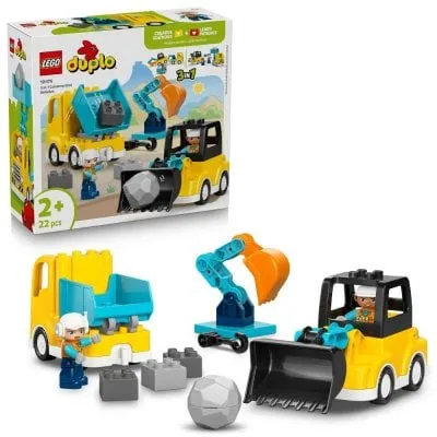 3 In 1 Construction Vehicles