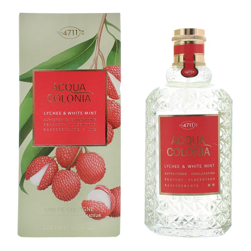 4711 Acqua Colonia Lychee & White Mint Eau De Cologne 170ml