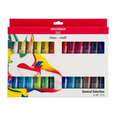 Amsterdam Acrylic Paint Set