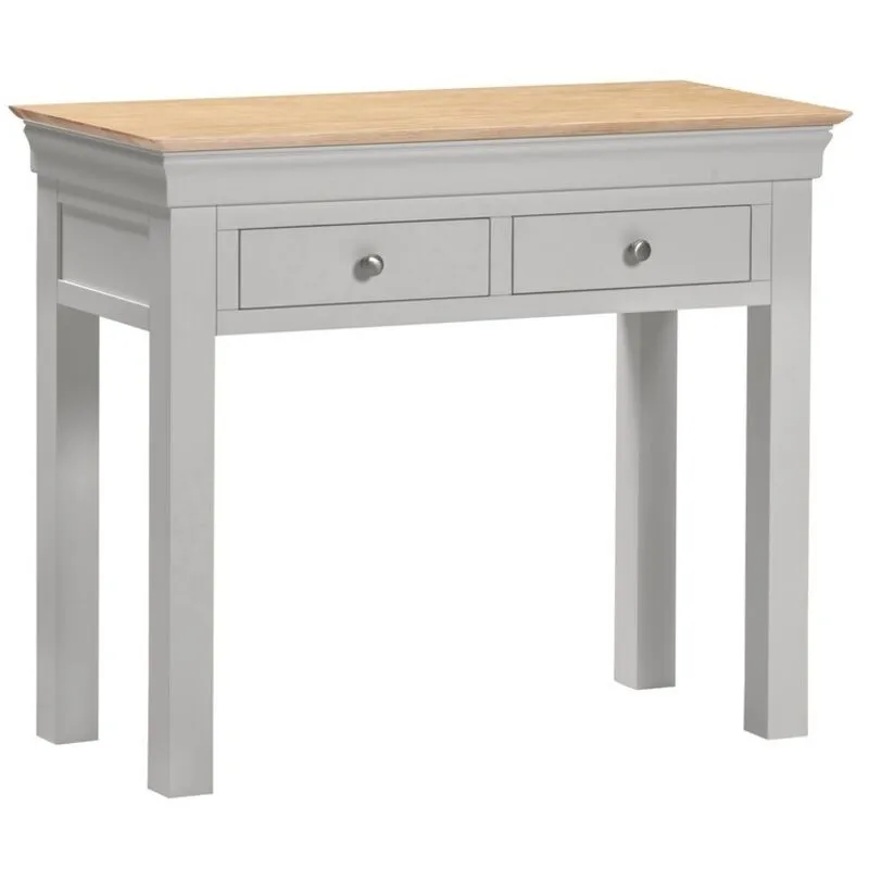 Bordeaux Indoor Console Table - L43 x W98 x H81 cm - Pebble Grey/Oak