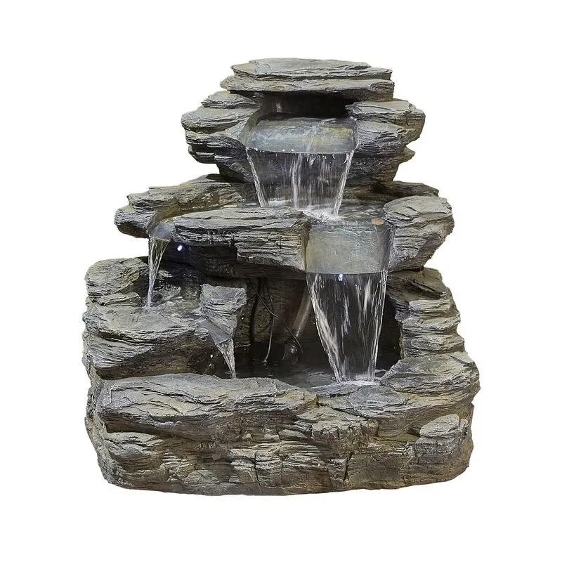 Brecon Falls Water Feature - L8.9 x W8.9 x H61.5 cm