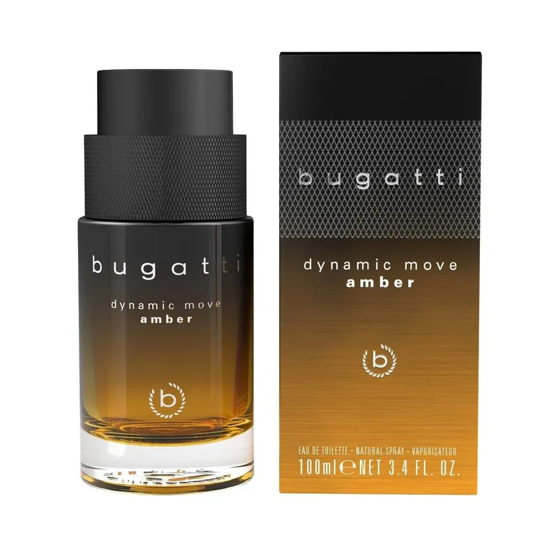 Bugatti Dynamic Move Amber 100ml Eau de Toilette Spray
