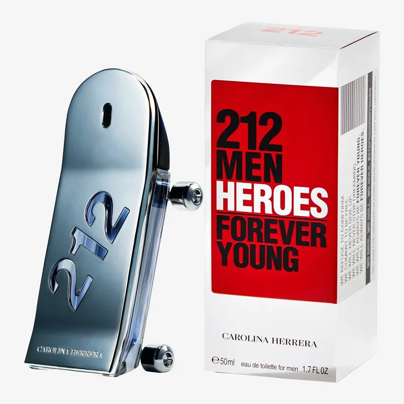 Carolina Herrera 212 Men Heroes Forever Young - 50ml Eau de Toilette Spray