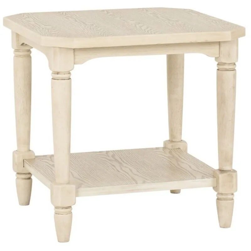 Seconique Chantilly Side Table in Cream Cream