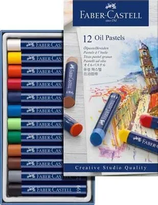Creative Studio Oil Pastels Box Of 12