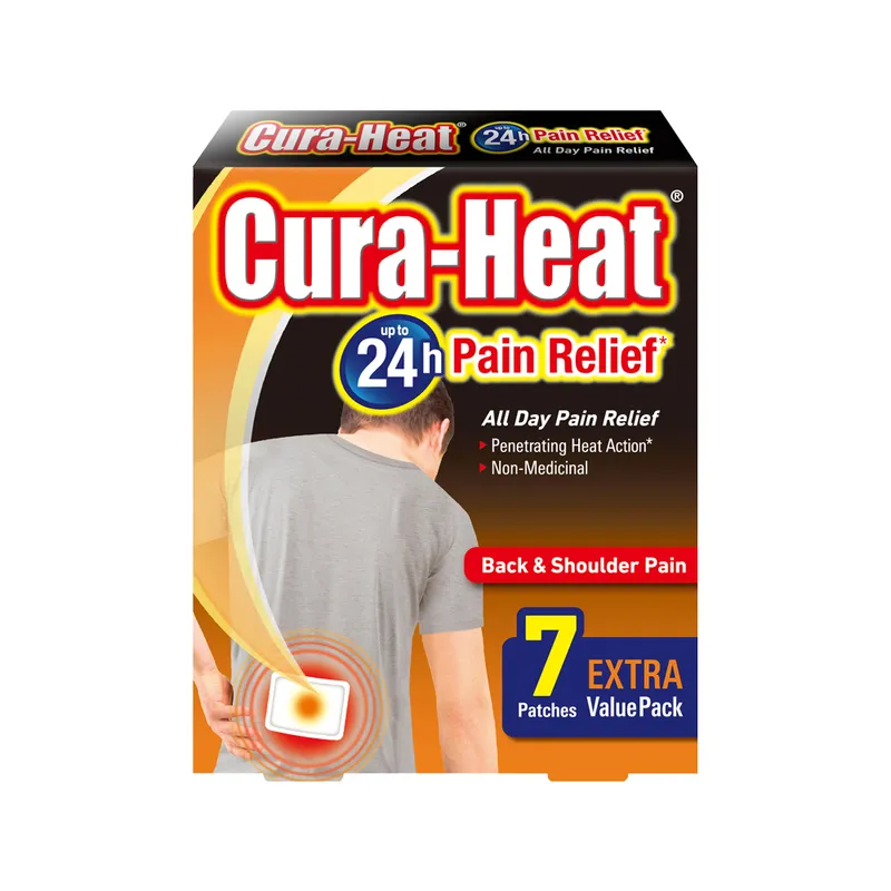 Cura Heat 24 Hour Back and Shoulder Pain 7