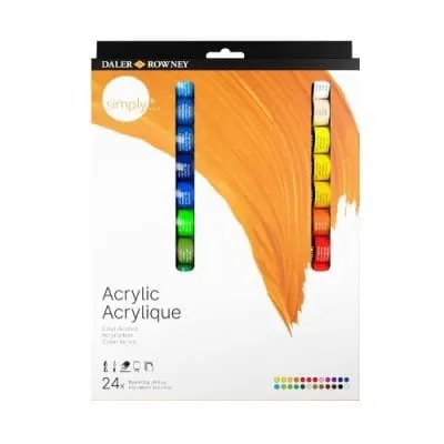 Daler Rowney Simply Acrylic Paint Set