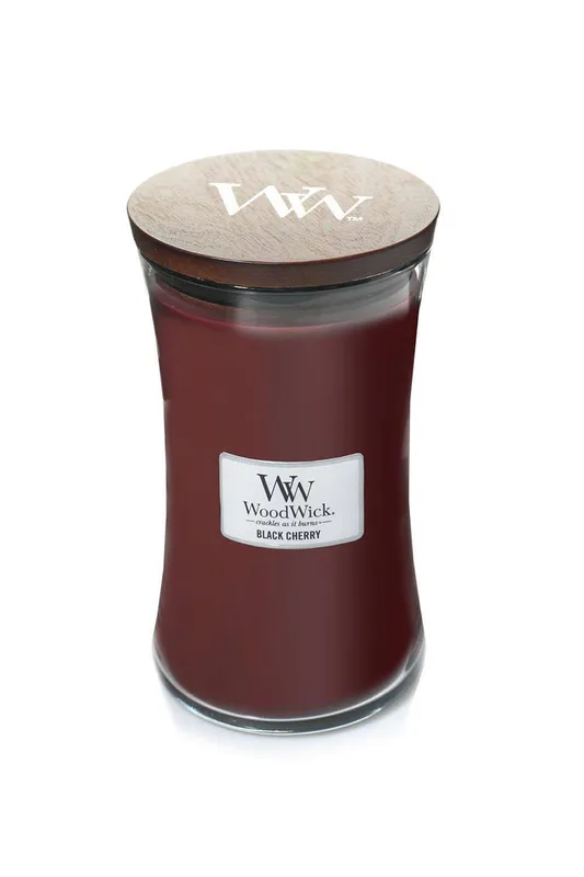 Debenhams Black Cherry Large Candle in Red - Red