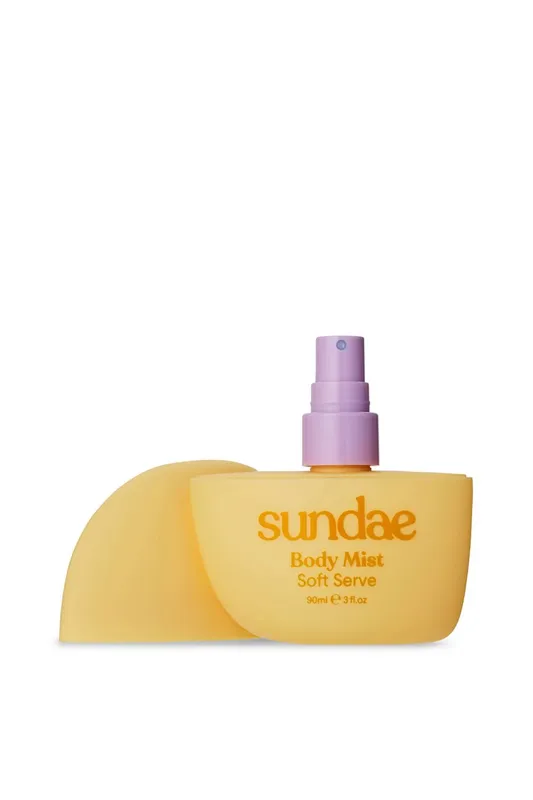 Debenhams Unisex Hair & Body Mist - Soft Serve -90ml in Yellow Size: 90ml Yellow 90ml female