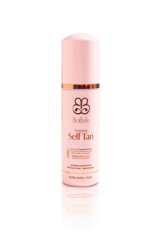 BiaBelle Hydrating Self Tan Foam in Ultra Dark Size: 150ml Ultra Dark 150ml