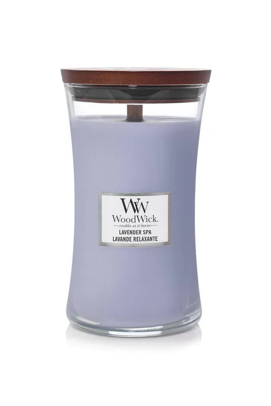 Debenhams Lavender Spa Large Candle in Purple - Purple