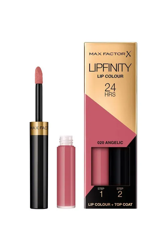 Debenhams Unisex Lipfinity 2-Step Long Lasting Lipstick in 020 Angelic 020 Angelic female