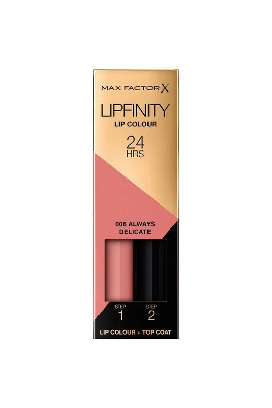 Debenhams Lipfinity 2-Step Long Lasting Lipstick in Always Delicate - Always Delicate - Size: One Size