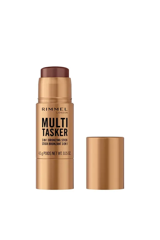 Rimmel London Women's Multi Tasker 3 in 1 Bronzing Stick 4.5g in Deep Deep