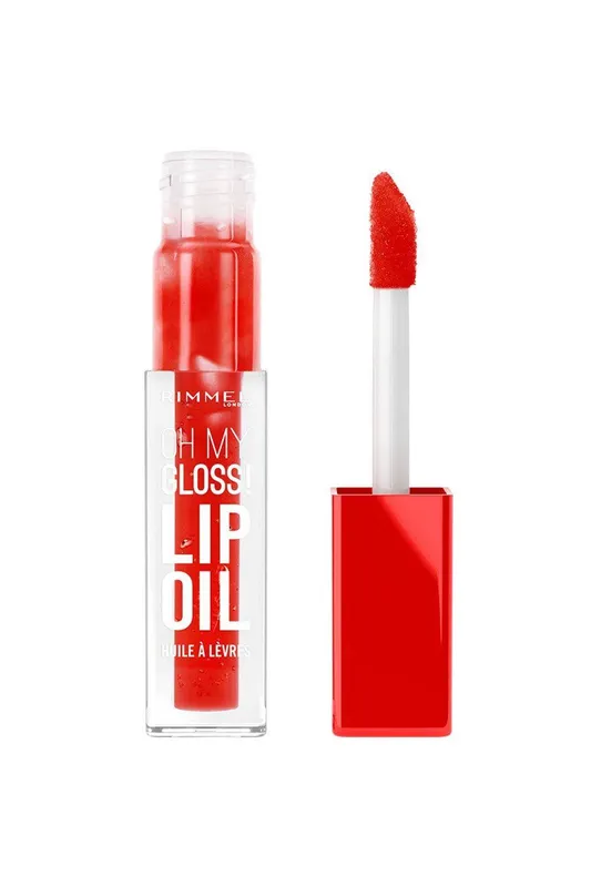 Debenhams Oh My Gloss Lip Oil 6ml in Vivid Red - Vivid Red
