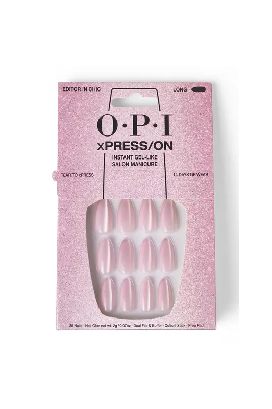 Debenhams Opi xPRESS/ON Artificial Nails 42g in Editor In Chic - Editor In Chic