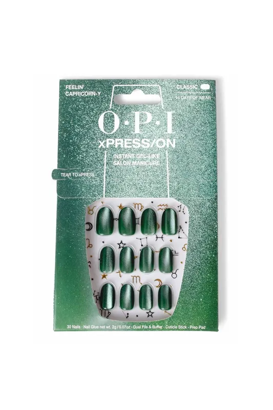 Debenhams Opi xPRESS/ON Artificial Nails 42g in Feelin Capricorny - Feelin Capricorny - Size: One Size