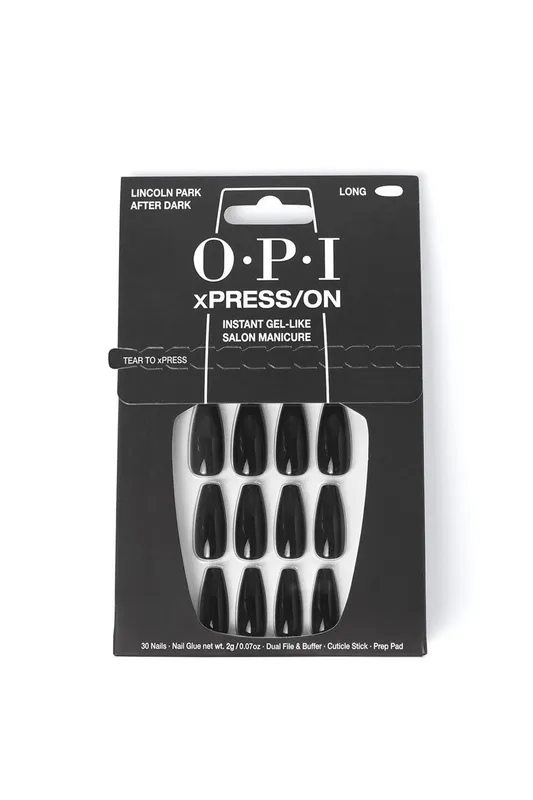 Opi xPRESS/ON Iconic Shades Short in Lincoln Park After Dark Lincoln Park After Dark