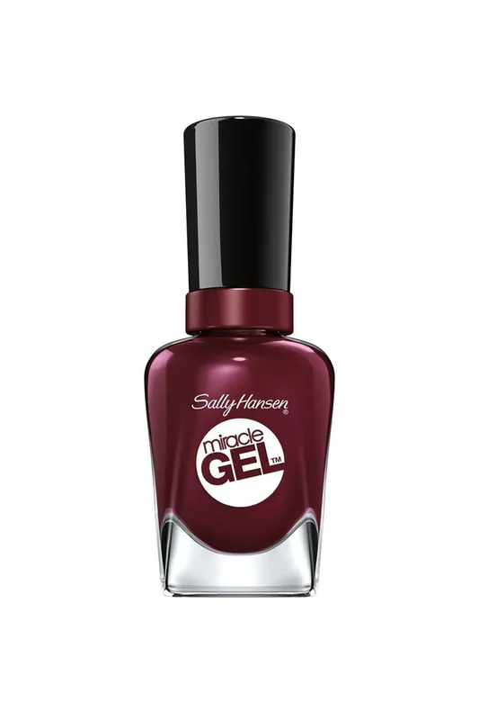 Debenhams Sally Hansen Miracle Gel Nail Polish in Wine Stock - Wine Stock - Size: One Size