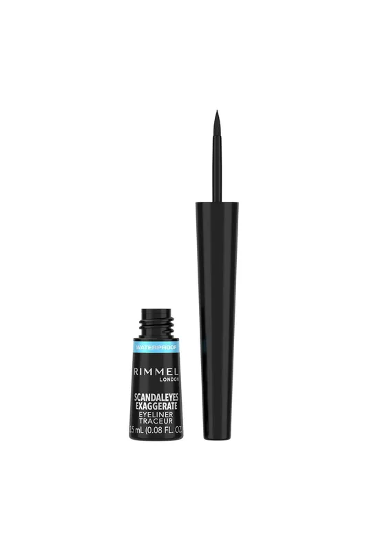 Debenhams Women's Scandaleyes Exaggerate Liquid Eyeliner 2.5ml in Black Black female