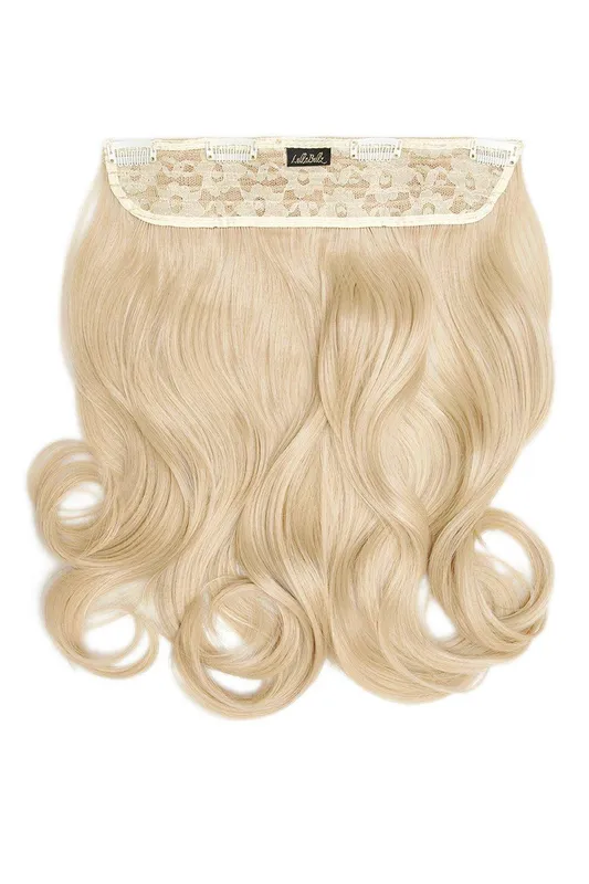Lullabellz Thick 16 1 Piece Curly Clip In Hair Extensions in Light Blonde Light Blonde