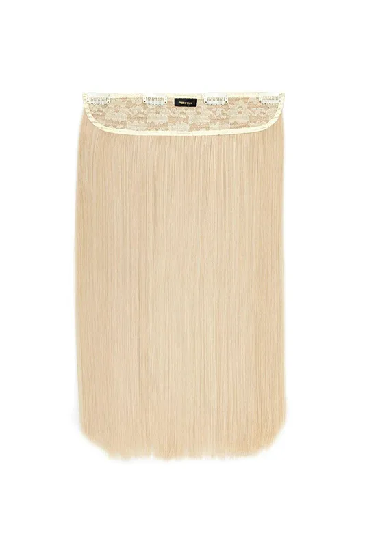 Debenhams Unisex Thick 18 1 Piece Straight Clip In Hair Extensions in Light Blonde Light Blonde One Size female