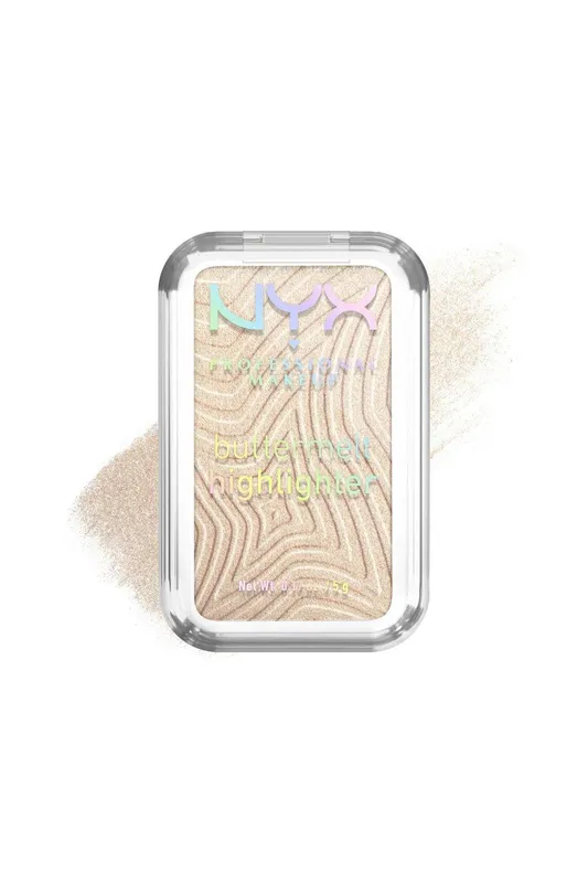Nyx Professional Makeup Buttermelt Highlighter 5g in Bright/Butta Bright/Butta 5G