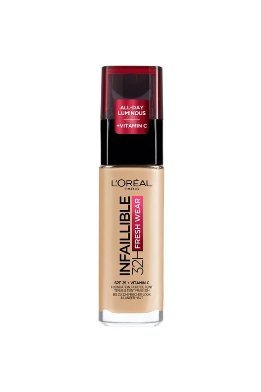 L'Oréal Paris Infaillible 32H Fresh Wear Foundation in Linen Size: 30ml Linen 30ml