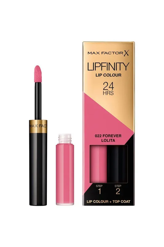 Debenhams Unisex Lipfinity 2-Step Long Lasting Lipstick in Forever Lolita Forever Lolita female