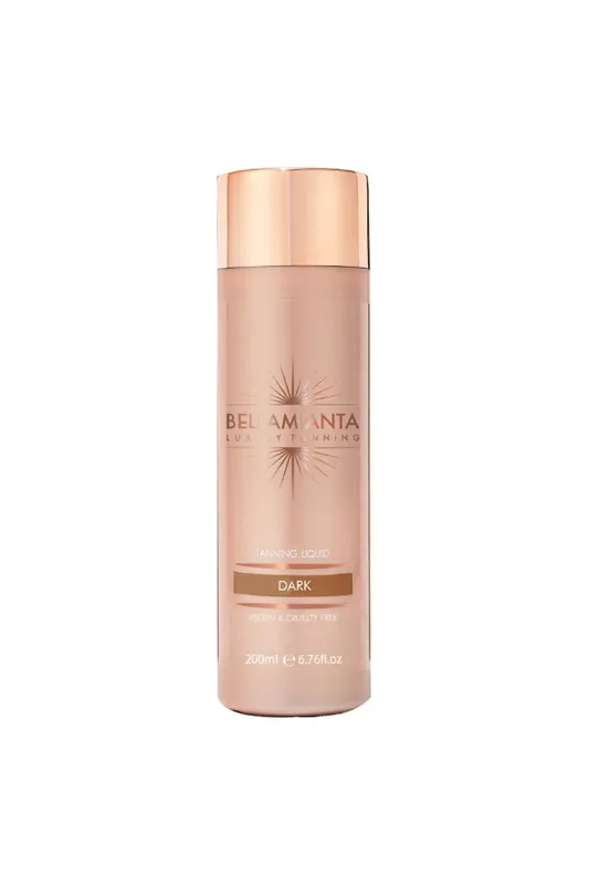 Debenhams Unisex Liquid Gold Tan 200ml in Dark Dark female
