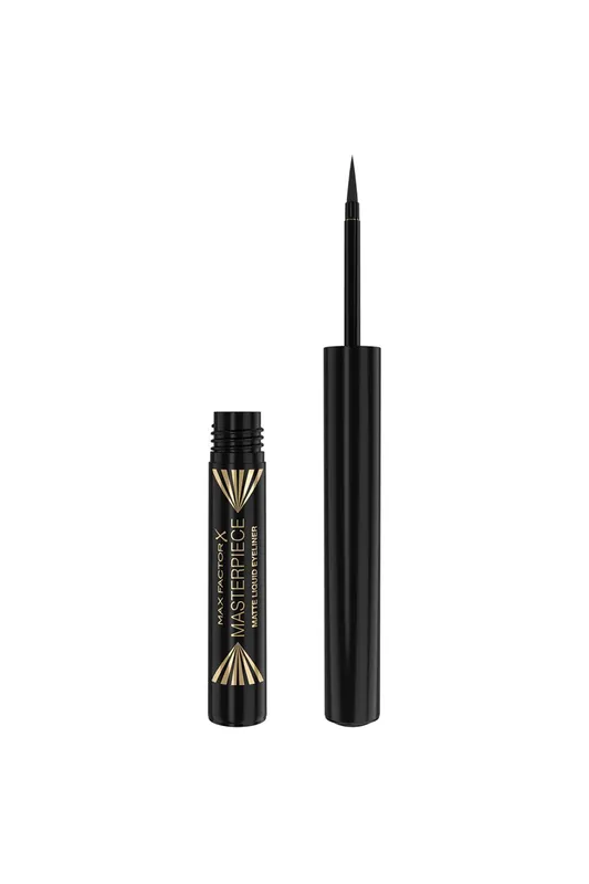 Debenhams Masterpiece Waterproof Matte Liquid Eyeliner in Black - Black - Size: One Size