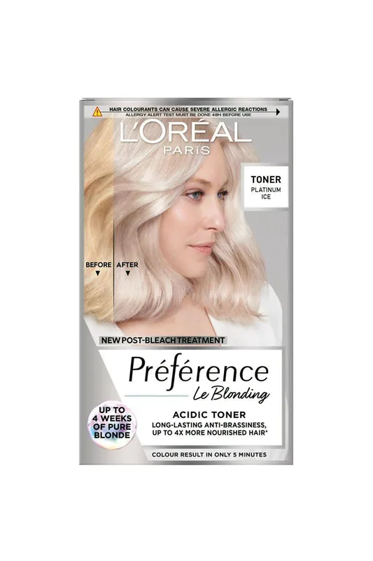 L'Oréal Paris Préférence Le Blonding Acidic Toner - Platinum Ice Multicolor