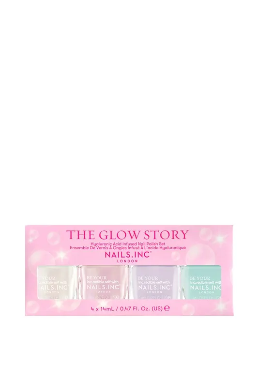 Debenhams The Glow Story Nail Polish Quad - Multicolor