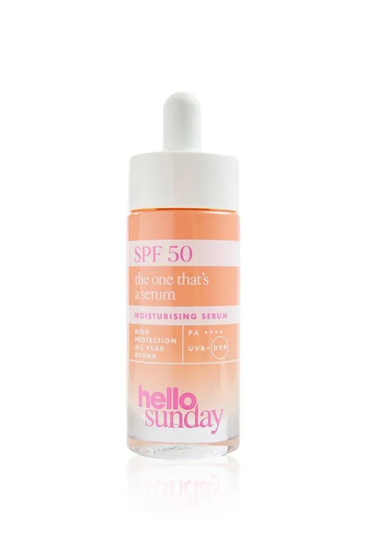 Hello Sunday Spf The One That's A Serum SPF50 - 30ml - Moisturising Spf Serum - Face The Future