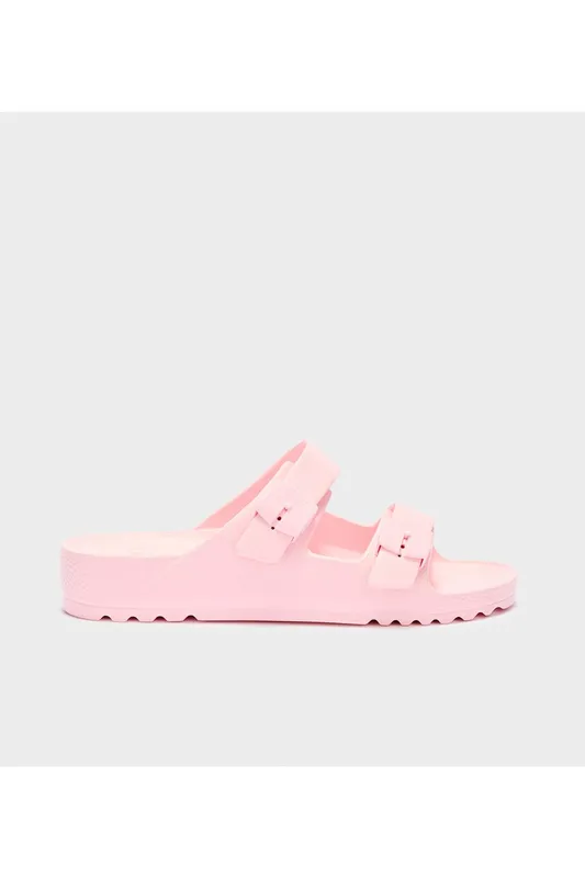 Debenhams Women's Bahia 2 Strap Sandals Light Pink Size: 37 - Light Pink