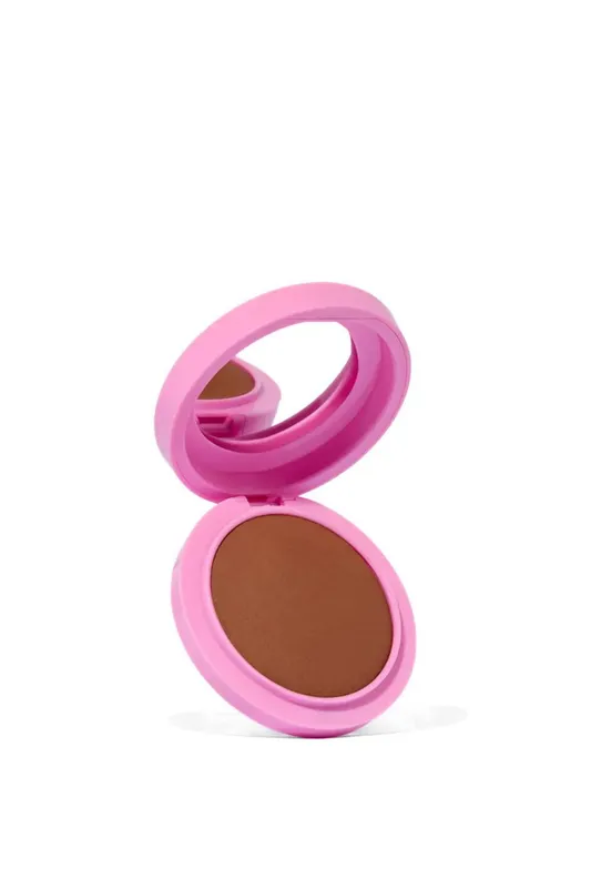 Pink Honey Women's Baked Face Frosting Bronzer in Famous Fudge Famous Fudge