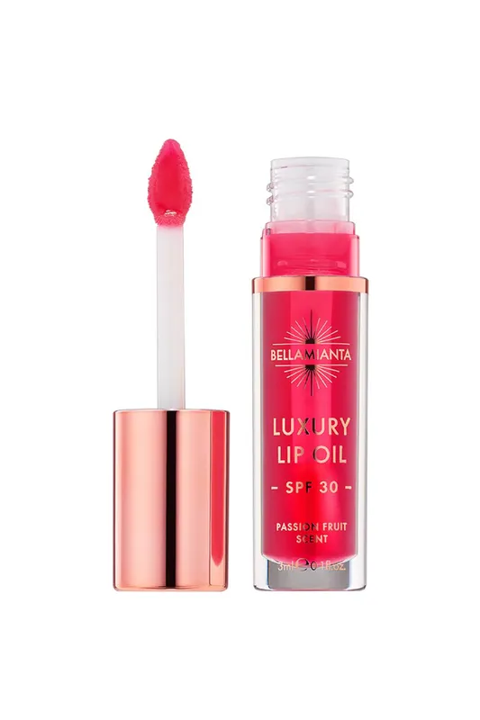 Bellamianta Women's Lip Oil 3ml in Raspberry Raspberry 3ml