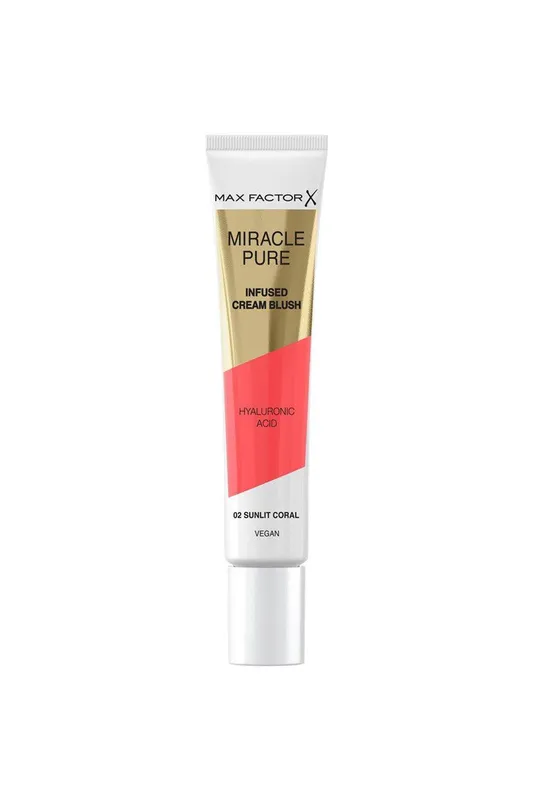 Max Factor Miracle Pure cream blush shade 02 Sunlit Coral 15 ml