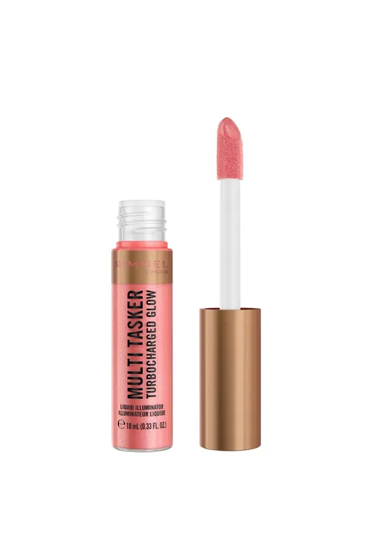Debenhams Multi Tasker Turbocharged Glow Liquid Illuminator 10ml in 002 Rosy Rebel - 002 Rosy Rebel