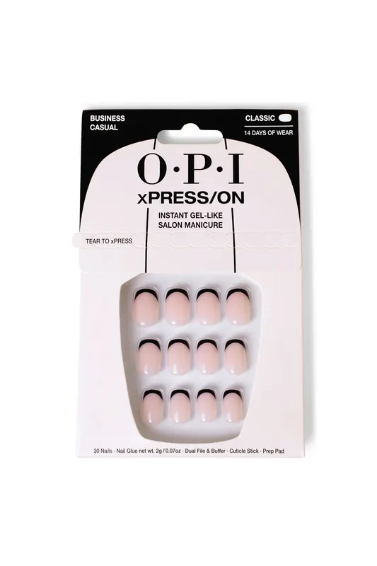 Opi Women's xPRESS/ON Artificial Nails 42g in Business Casual Business Casual