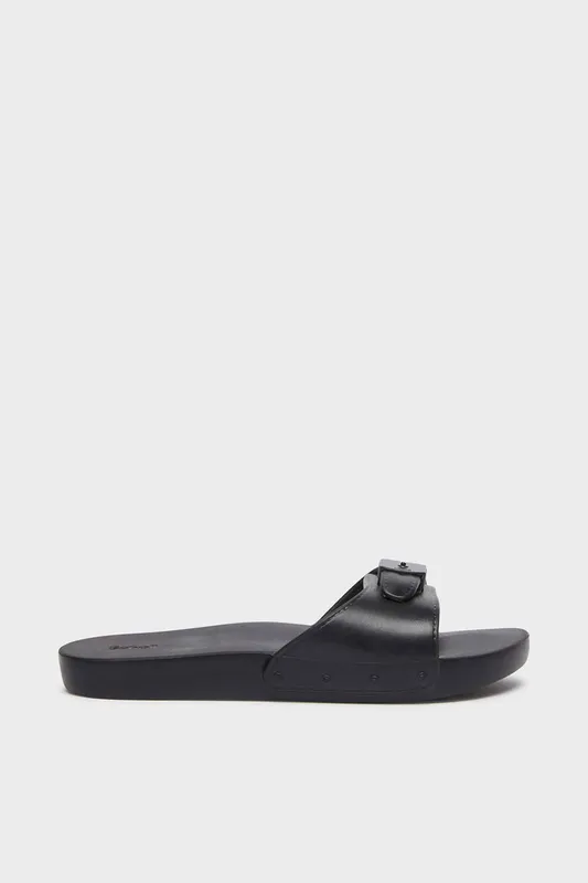 Debenhams Women's Pescura Flat Sandal Black Size: 36 - Black